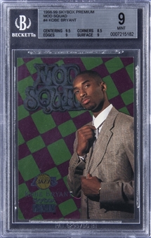 1998-99 SkyBox Premium "Mod Squad" #4 Kobe Bryant - BGS MINT 9